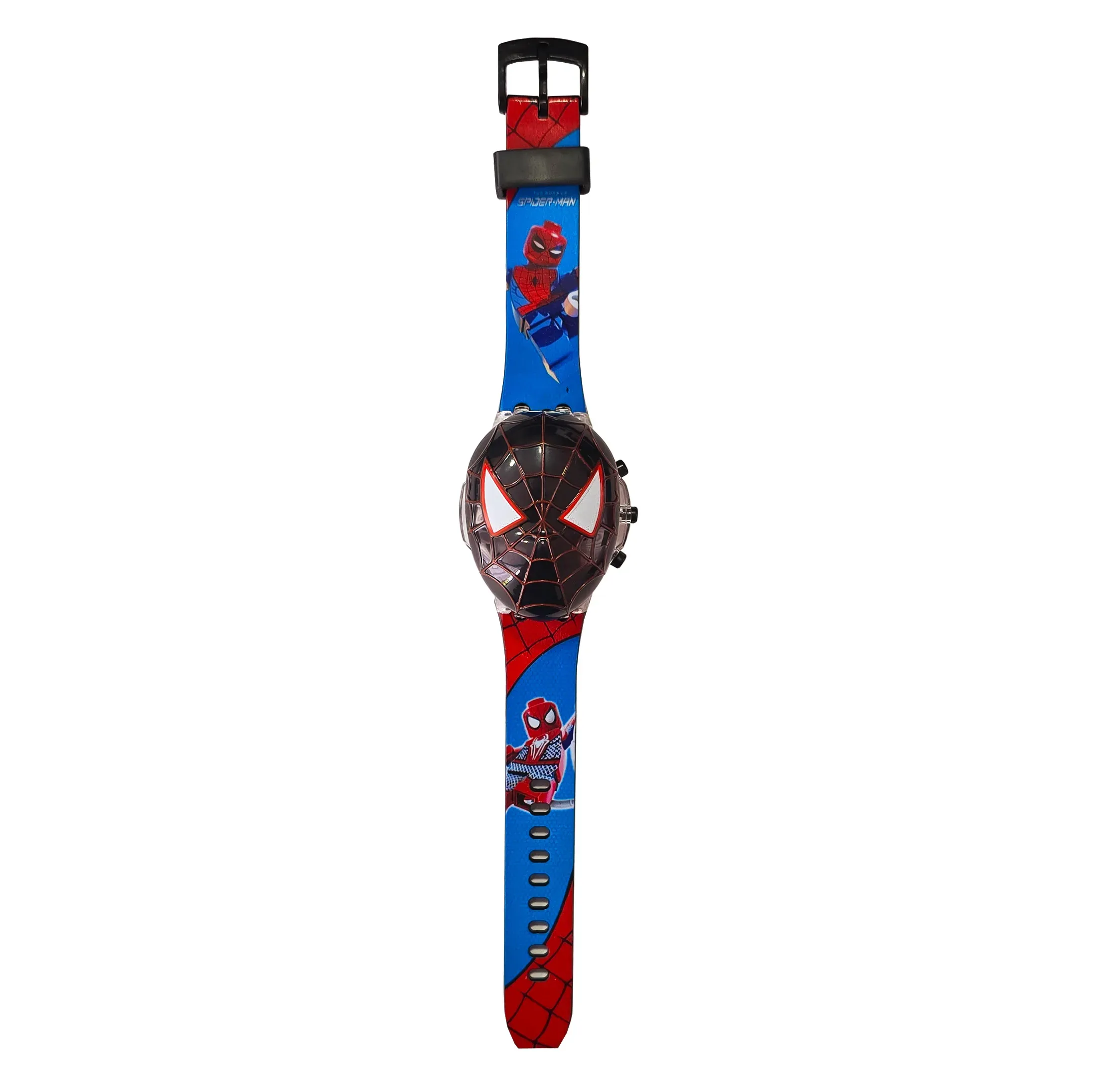 Reloj Niñas Digital Luces Sonido Infantil Venom Spiderman