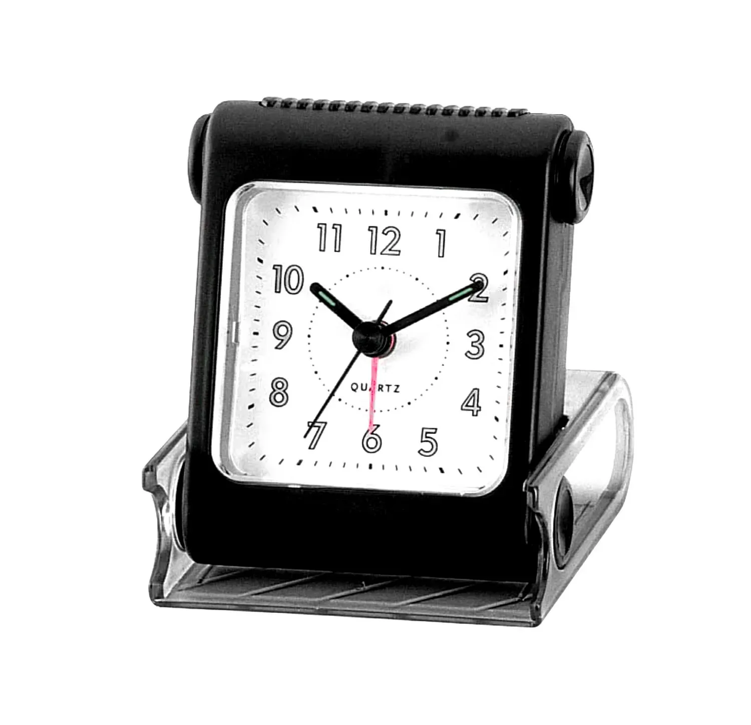 Reloj De Mesa Despertador Travelling Cuadrado 8160 + Bateria