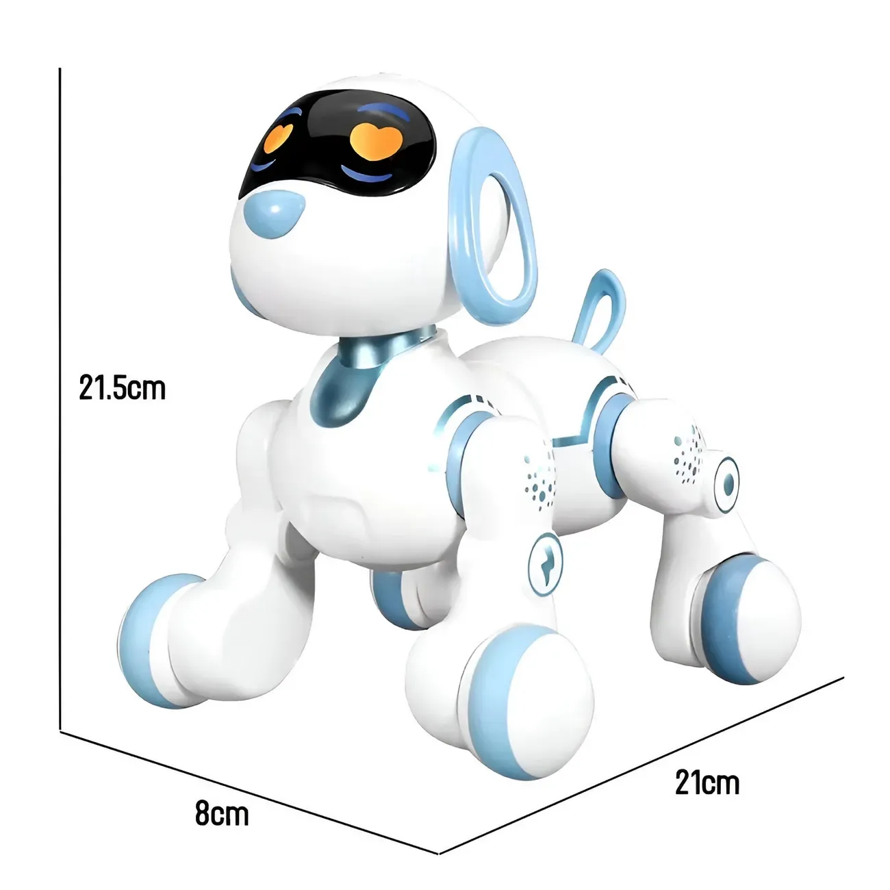 Perro Robot Inteligente A Control Remoto Recargable Juguete