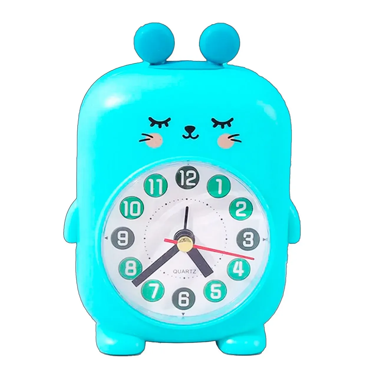 Reloj De Mesa Pared Mini Niñas(o) Conejo Oso Alarma +bateria