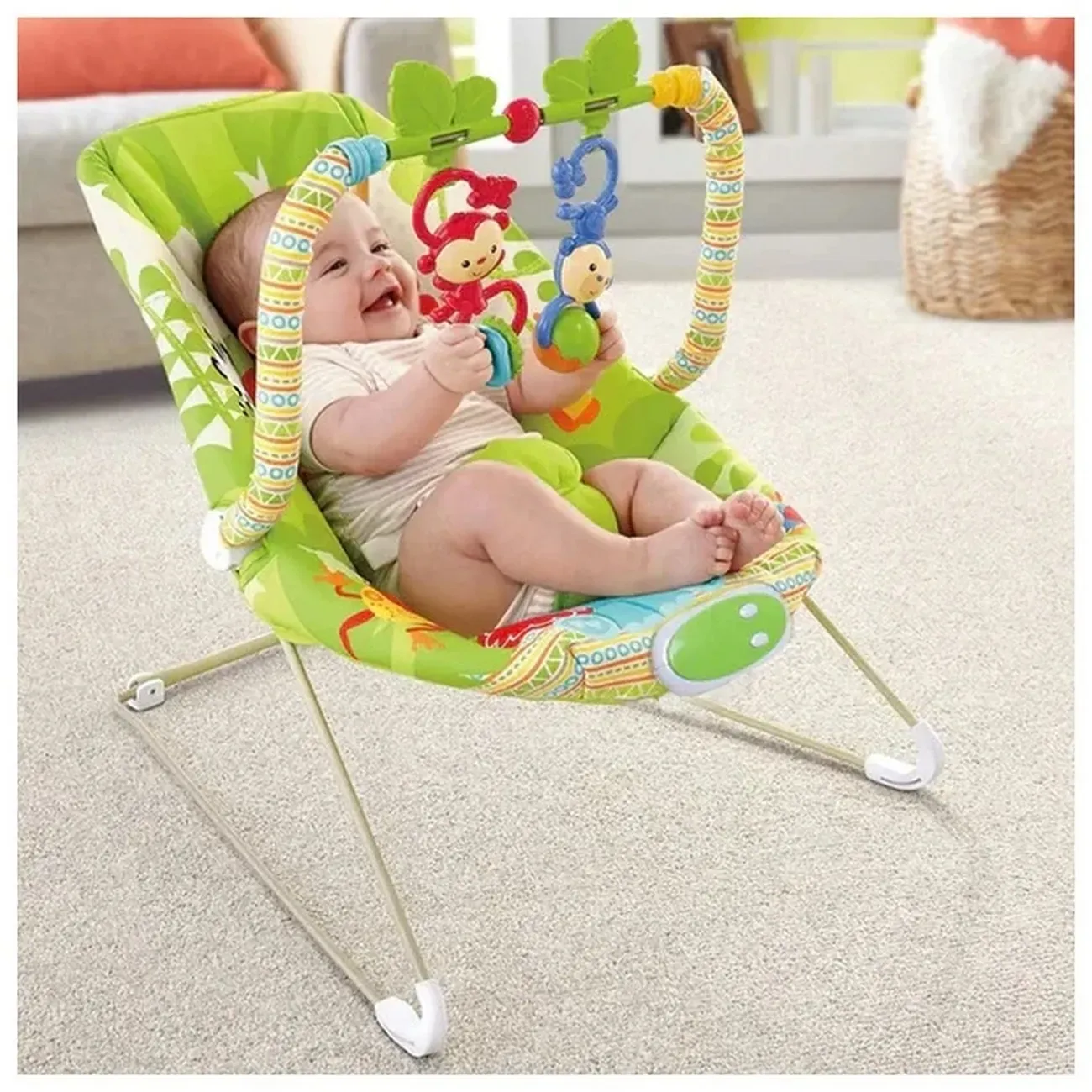 Silla Mecedora Vibradora Para Bebe Unisex Interactiva