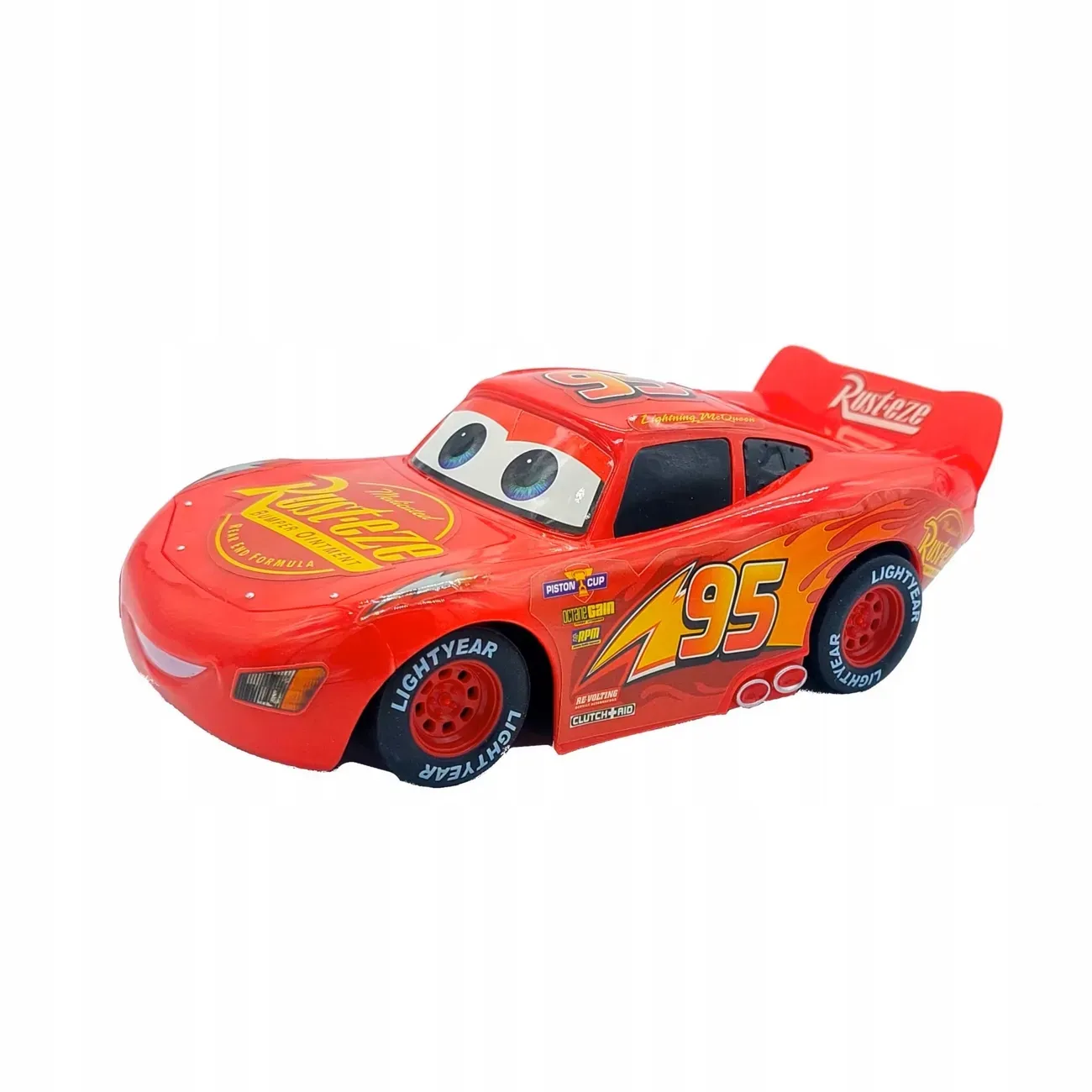 Carro Control Remoto Rayo Mcqueen Cars Juguete + Baterias