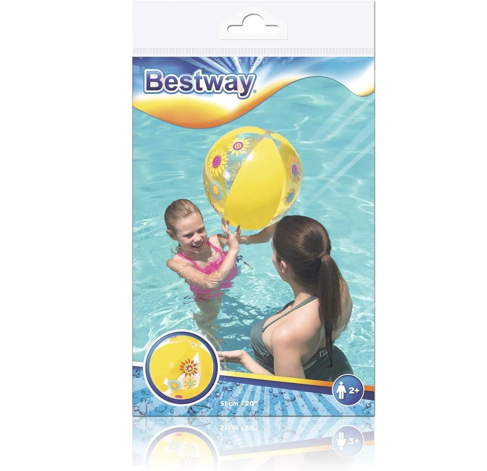 Pelota Inflable Piscina Juego Multicolor Bestway 31036