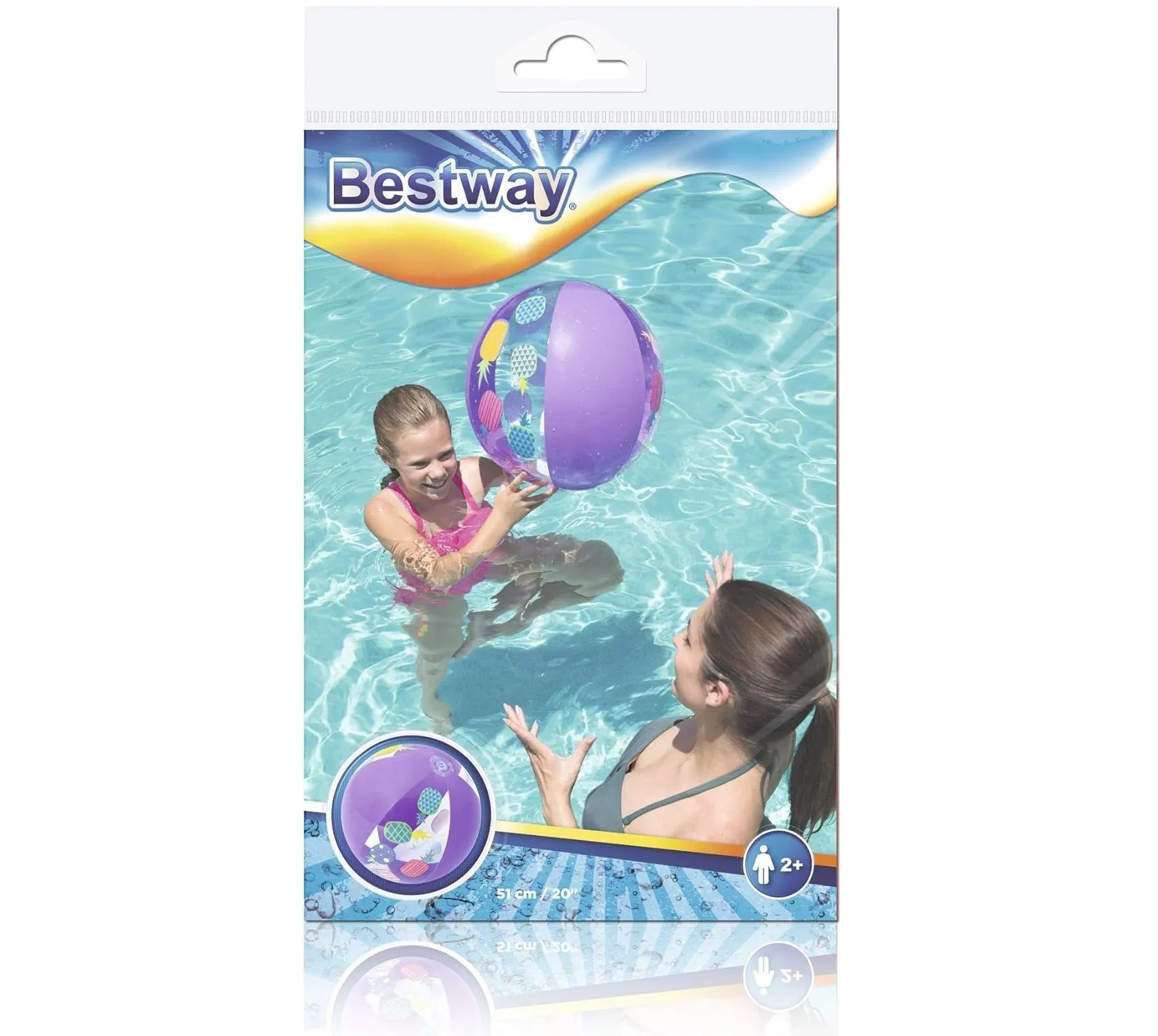 Pelota Inflable Piscina Juego Multicolor Bestway 31036