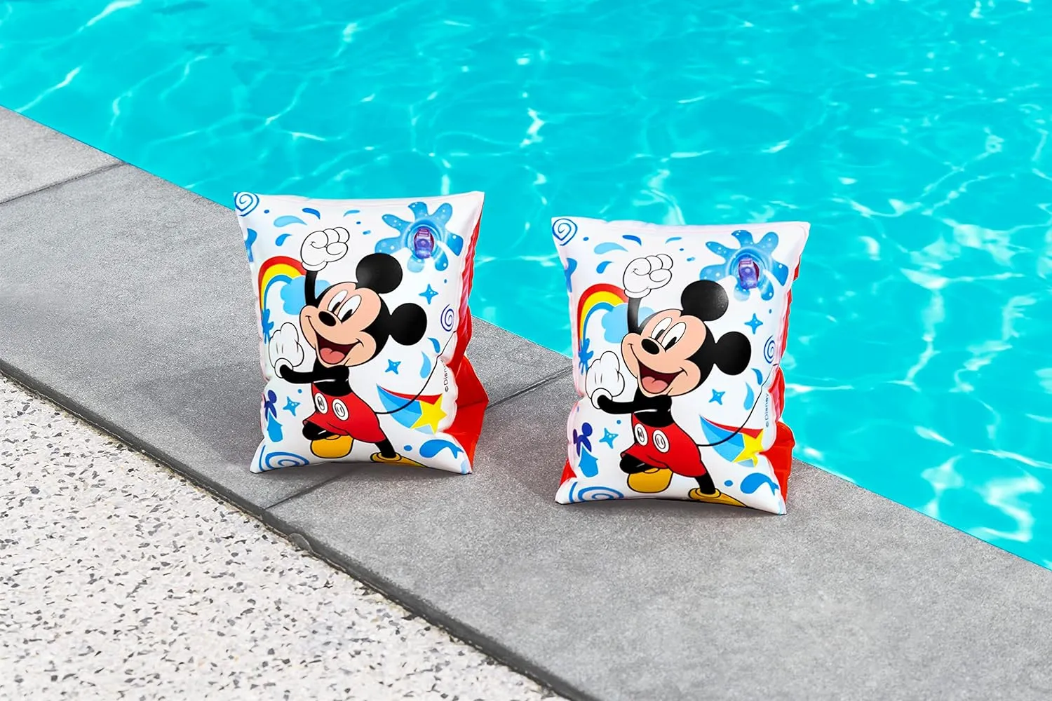 Flotador Brazos Piscina Bestway Mickey Mouse Disney 91041