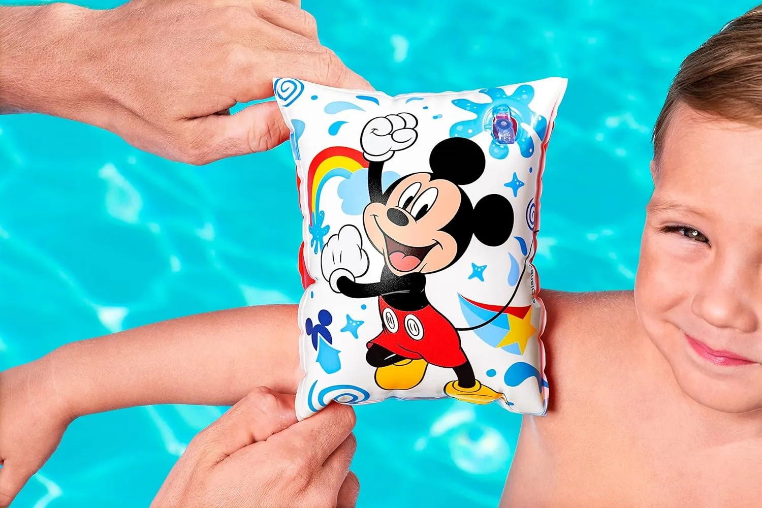 Flotador Brazos Piscina Bestway Mickey Mouse Disney 91041