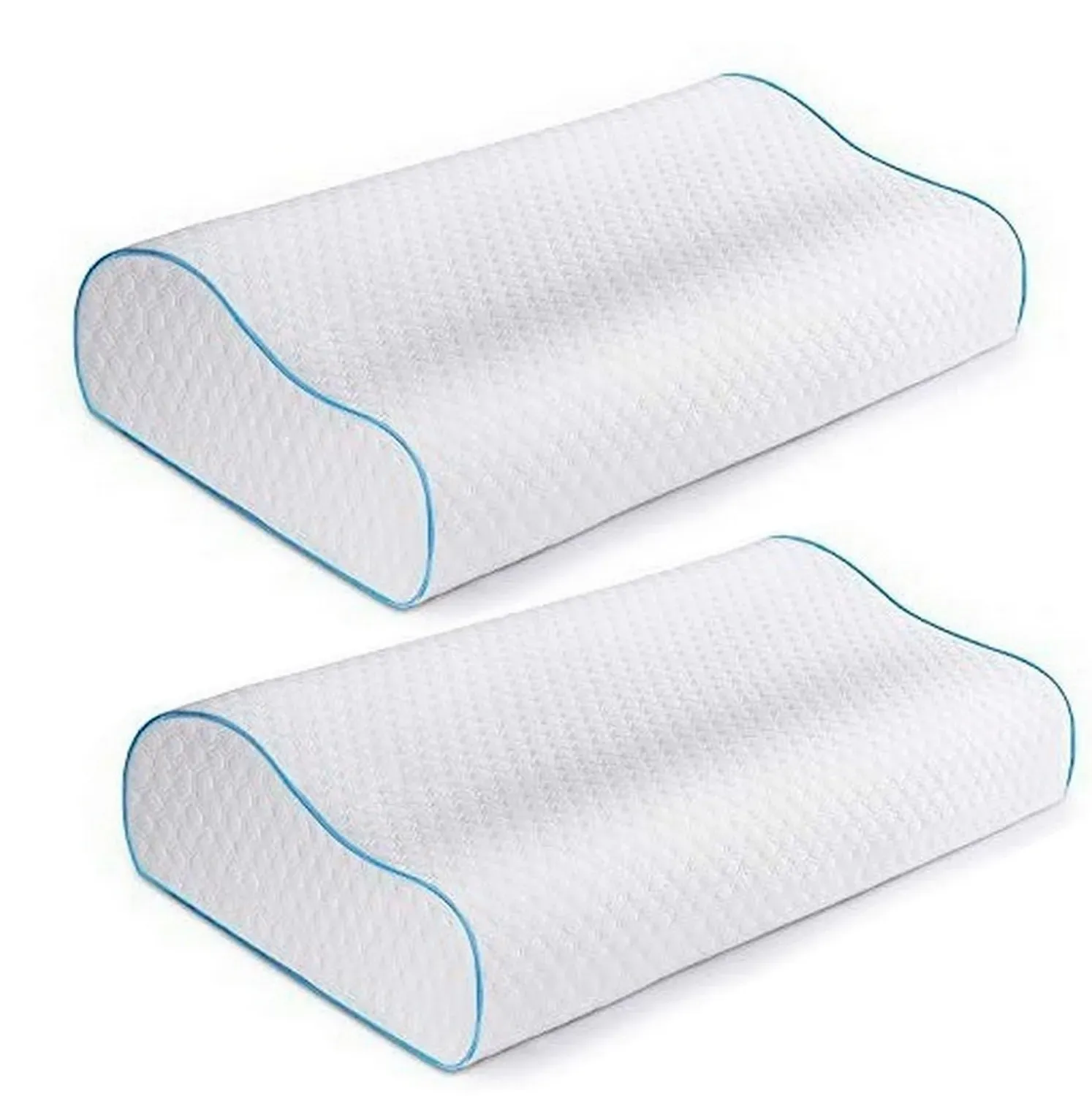 Almohada De Aloe Vera Ortopédica Cool Pillow Indeformable X2