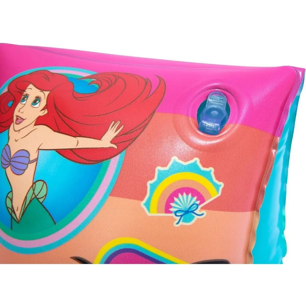 Flotador Brazos Piscina Bestway Princesa Sirena Disney 91041