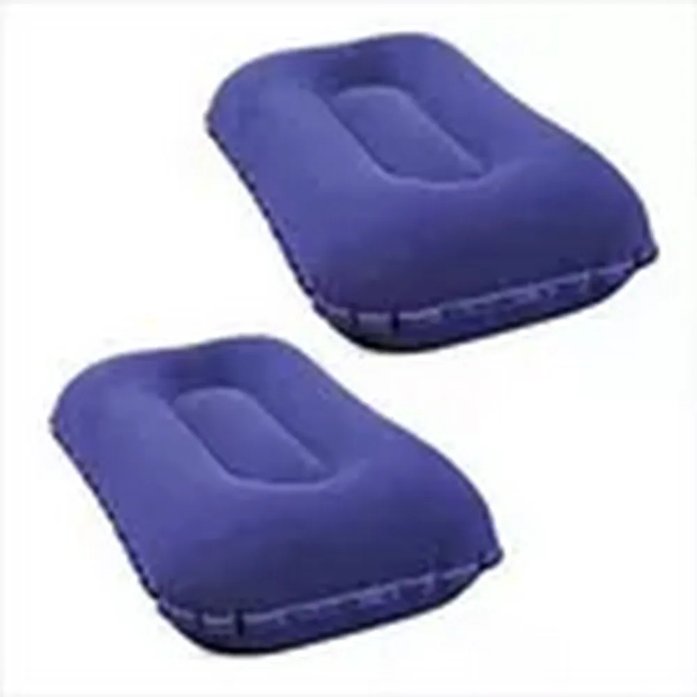 Colchón Inflable Doble Camping +2 Almohadas+inflador Bestway