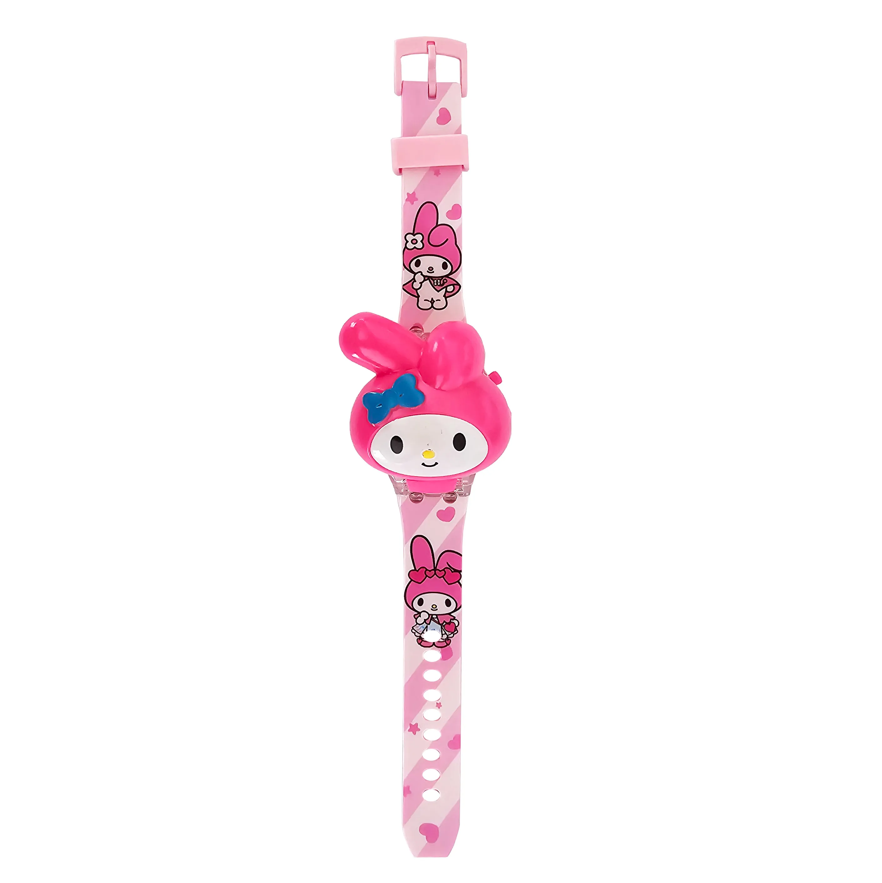 Reloj Niñas Digital Luces Sonido Tapa Infantil Coneja