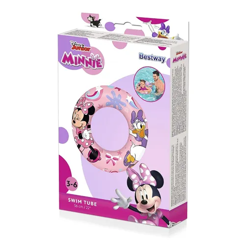 Flotador Piscina Aro Bestway Minnie Mouse Daisy Niñas 91040