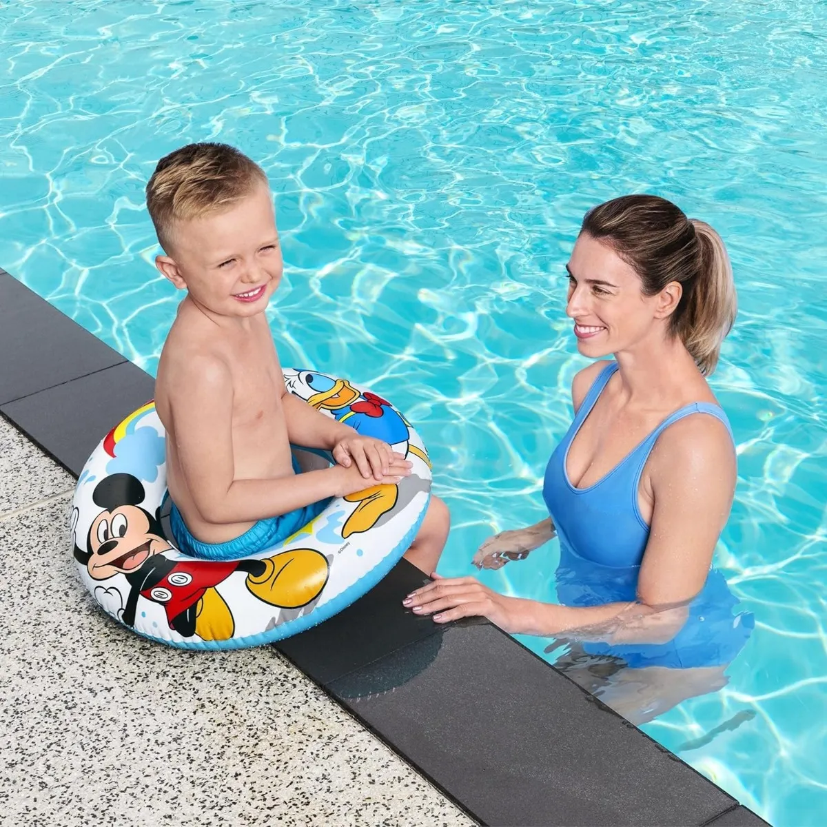 Flotador Piscina Aro Bestway Mickey Mouse Unisex 91004 