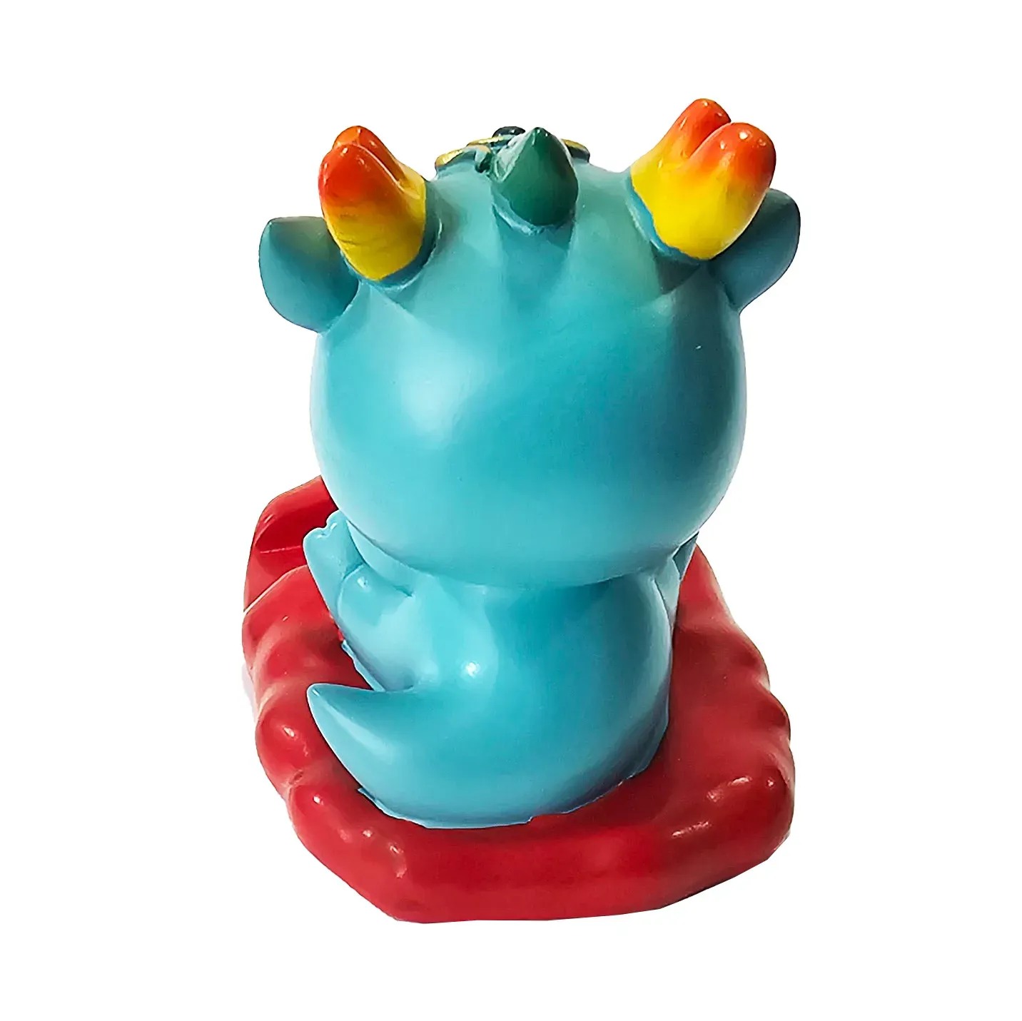 Dragon Chino Azul Feng Shui Sabiduria Figura Decoracion