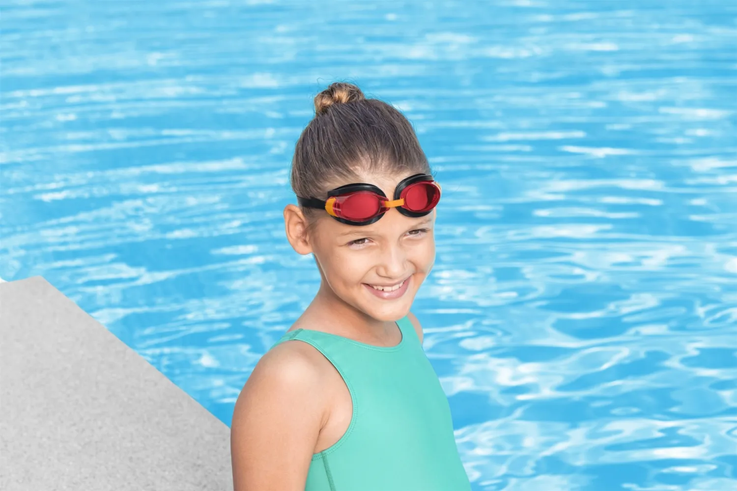 Gafas De Natacion Bestway 21005 Protección Uv Unisex Niños