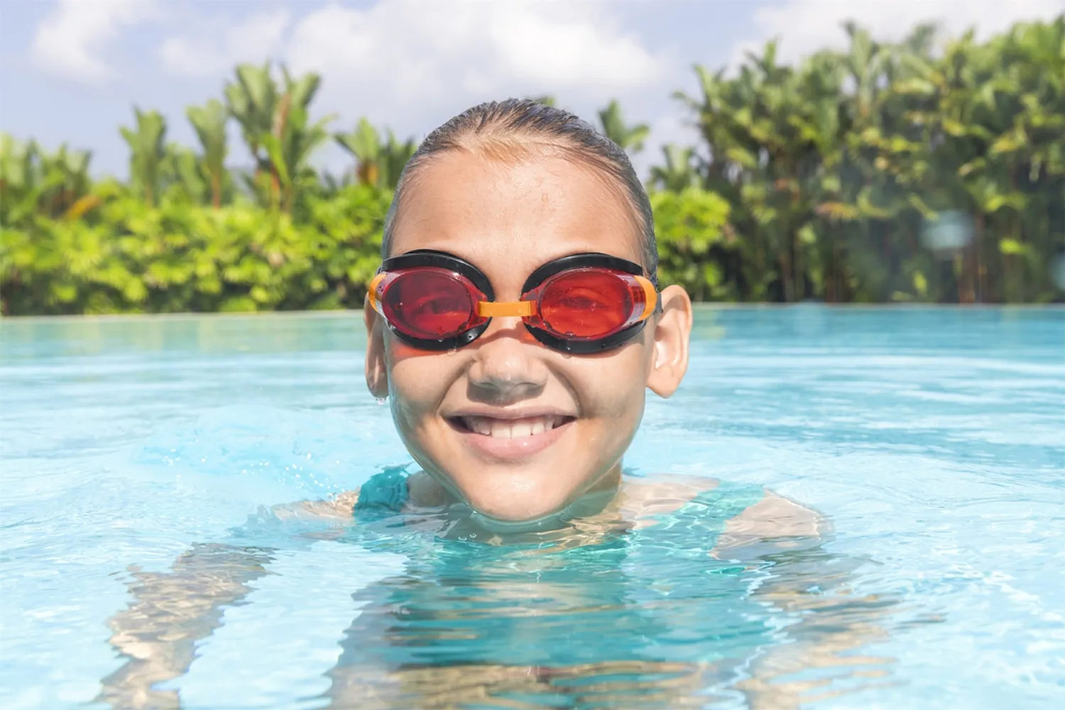 Gafas De Natacion Bestway 21005 Protección Uv Unisex Niños