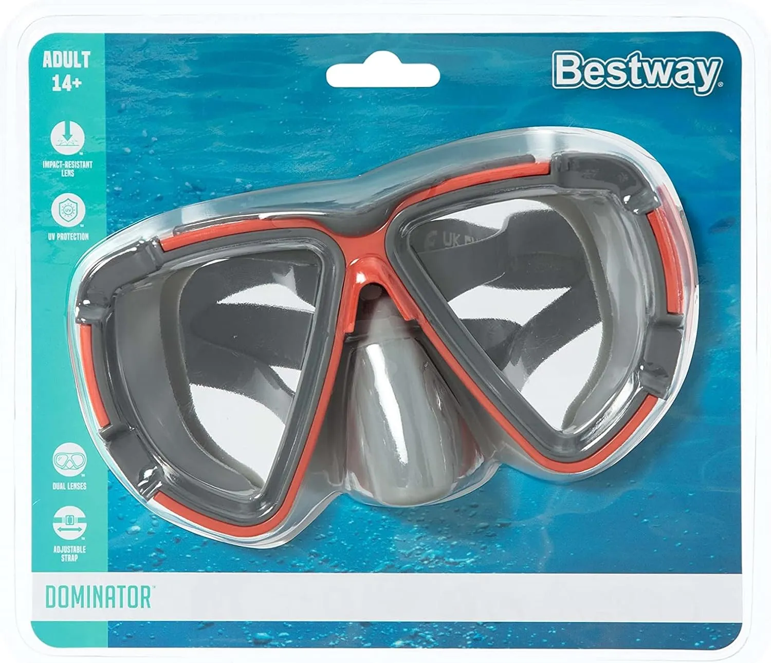 Gafas De Natacion Bestway 22052 Adulto Unisex Protección Uv 