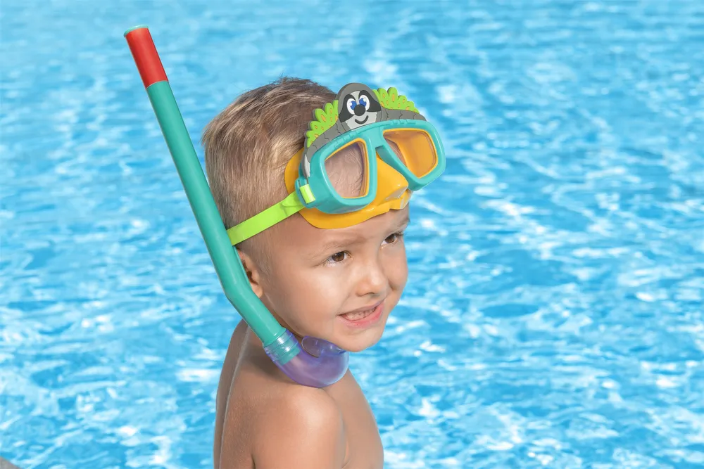 Careta Snorkel Kit Buceo Resistente Niños 24059 Bestway