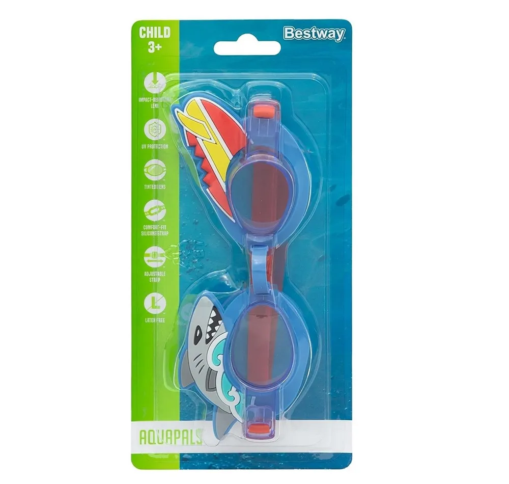 Gafas De Natacion Bestway 21080 Protección Uv Niños Unisex