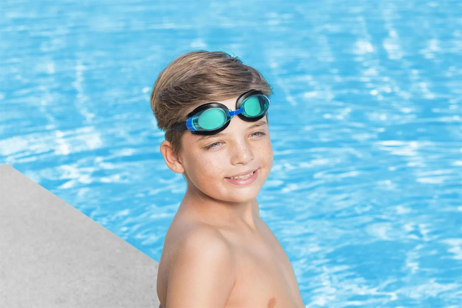 Gafas De Natacion Bestway 21005 Protección Uv Unisex Niños