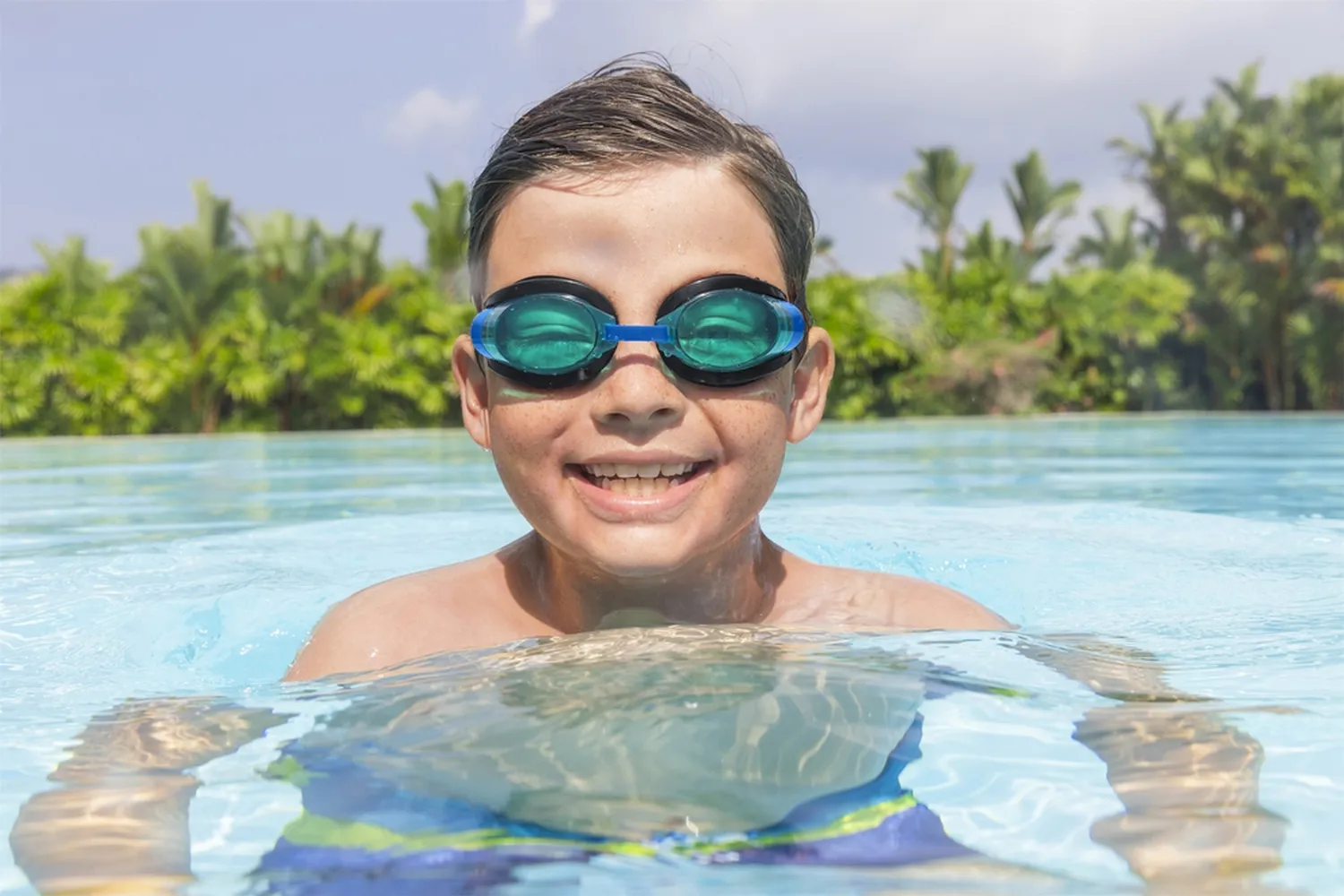 Gafas De Natacion Bestway 21005 Protección Uv Unisex Niños