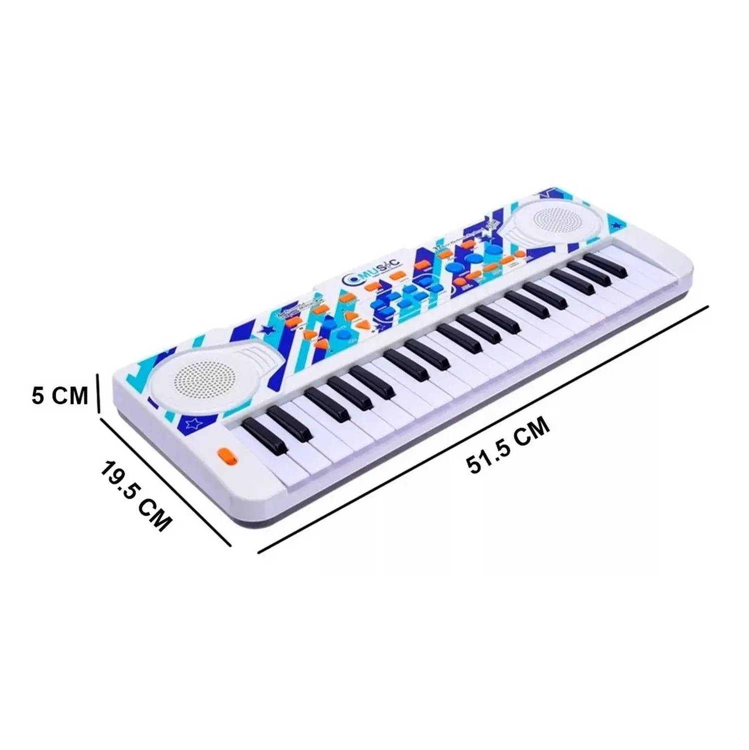 Piano Organeta Teclado Musical Unisex Electrico Juguete