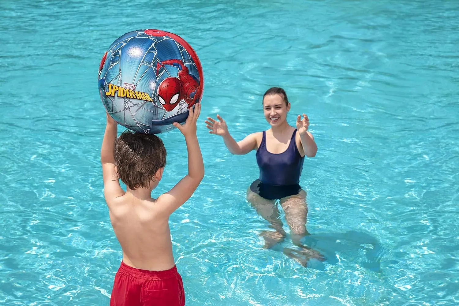 Pelota Inflable Piscina Spiderman Hombre Araña Bestway 98002