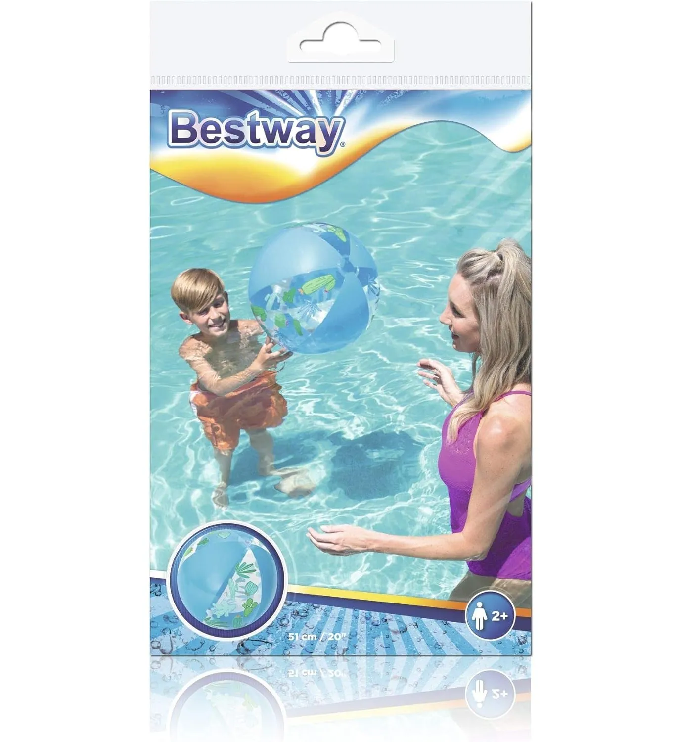 Pelota Inflable Piscina Juego Multicolor Bestway 31036