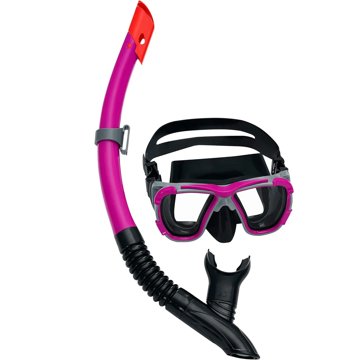Careta Snorkel Kit Buceo Resistente Ajustable 24021 Bestway