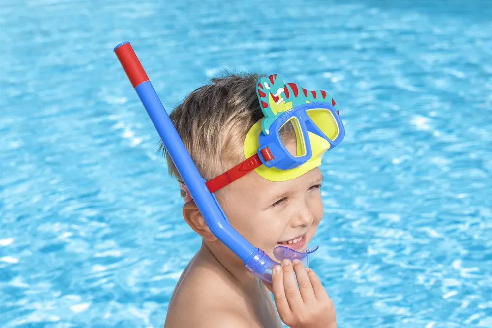 Careta Snorkel Kit Buceo Resistente Niños 24059 Bestway