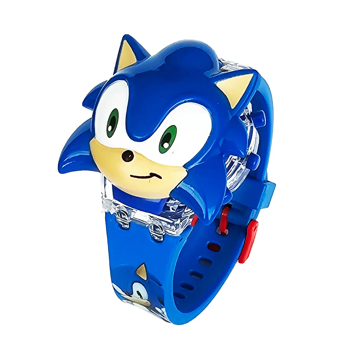 Reloj Niñas Digital Luces Sonido Tapa Infantil Sonic