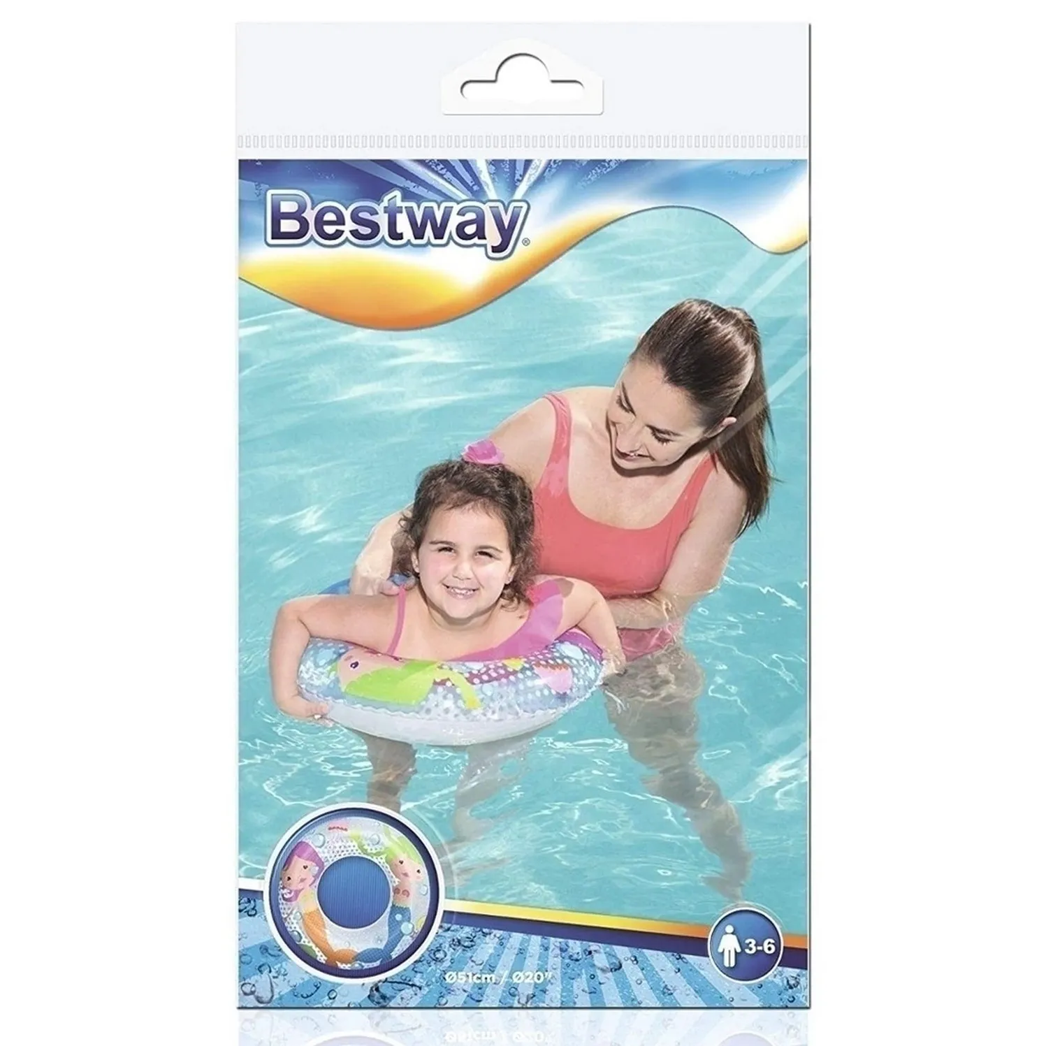 Flotador Piscina Aro Bestway Figuras Color 36113 Personajes