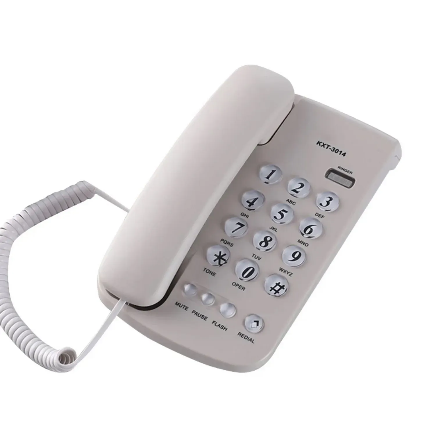 Telefono Fijo Escritorio Casa Mesa Pared Alambrico Kxt-3014