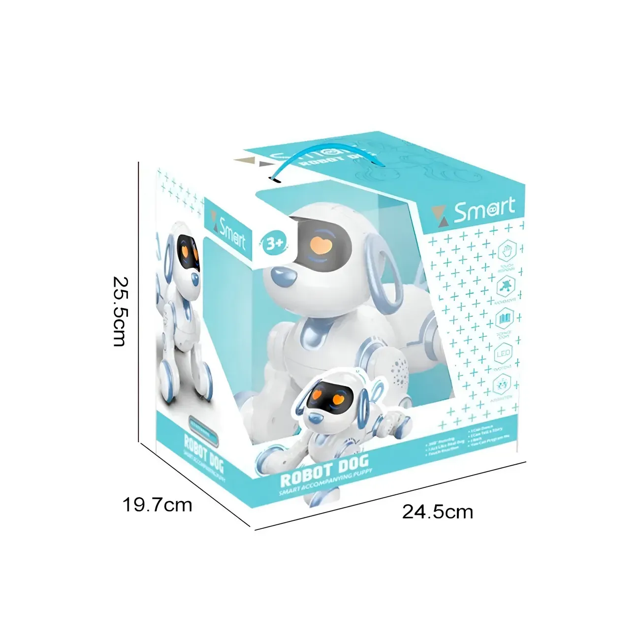 Perro Robot Inteligente A Control Remoto Recargable Juguete