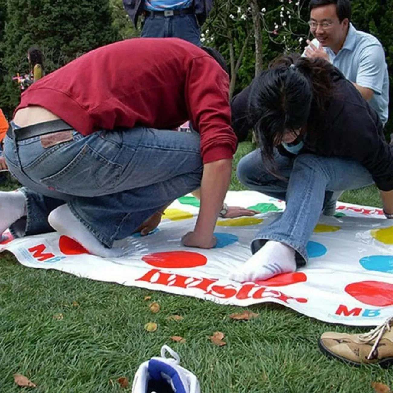 Juego Twister En Familia Tapete Colores Dedos Pies Baile