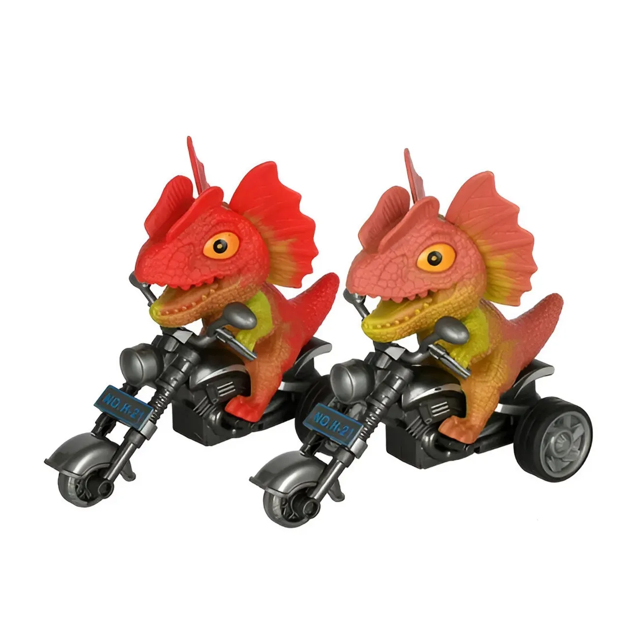 Motos Dinosaurios De Friccion Juguete Niños X 4 Unidades