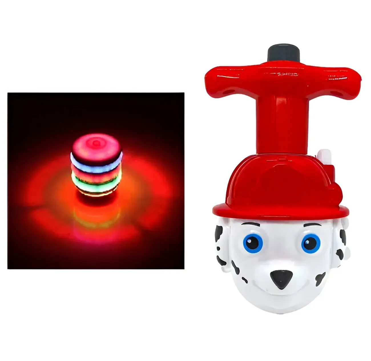 Trompo Luces Patrulla Canina Paw Patrol Luces Musical Niños