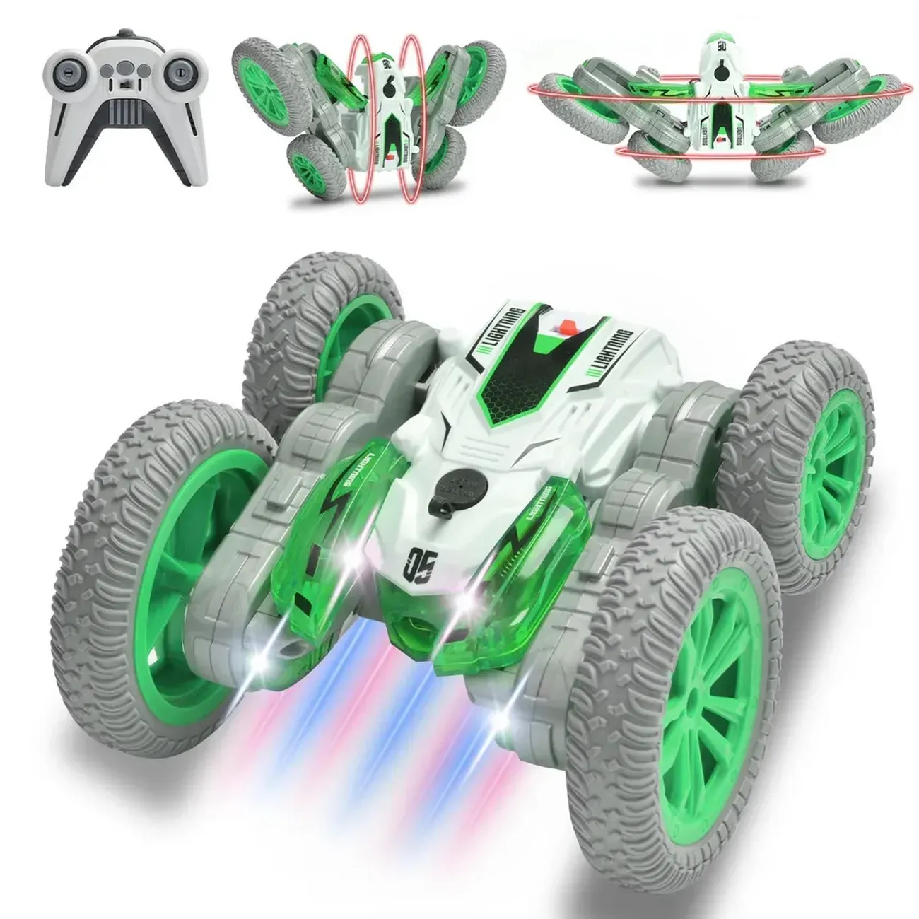 Carro 360 Grados Control Remoto Recargable Niños Regalo