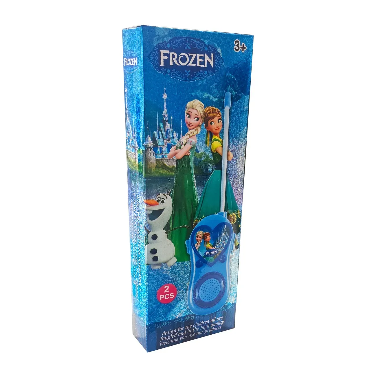 Juguete Walkie Talkies Boquitoquis Frozen Anna Elsa Niñas