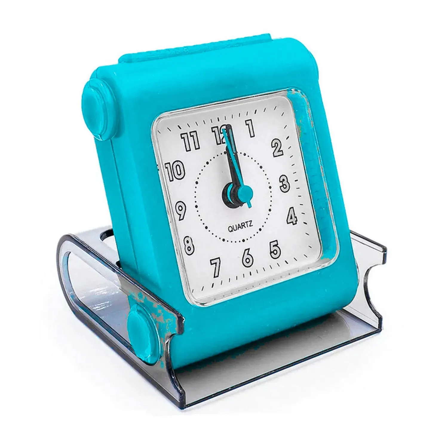 Reloj De Mesa Despertador Travelling Cuadrado 8160 + Bateria