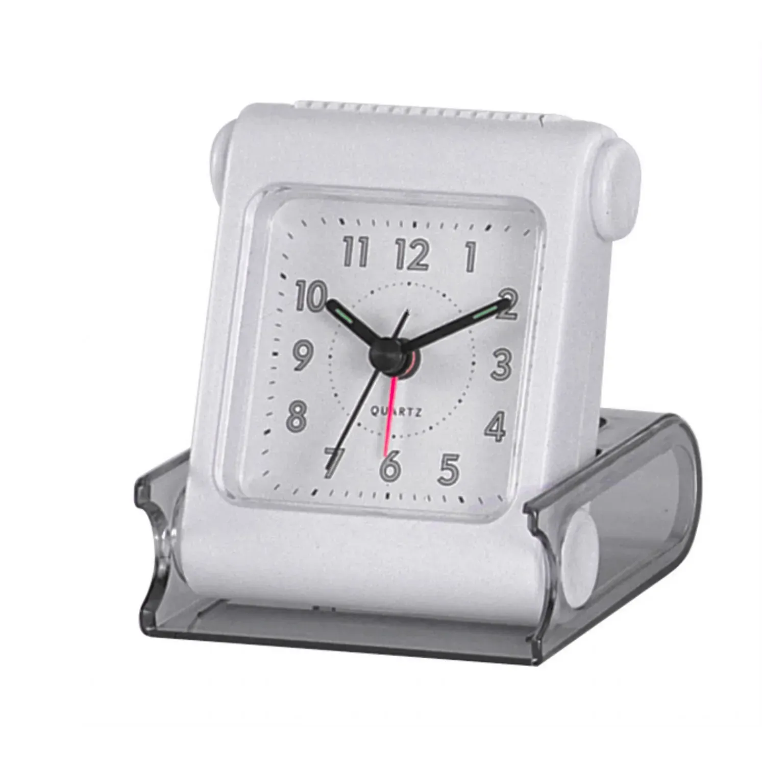 Reloj De Mesa Despertador Travelling Cuadrado 8160 + Bateria