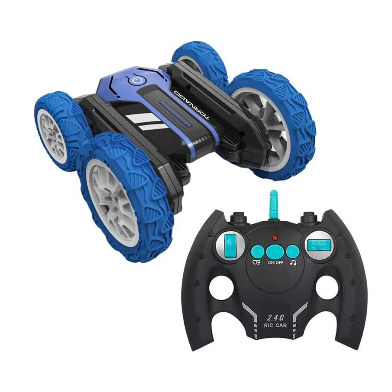 Carro 360 Grados Tornado Control Remoto Recargable Niños