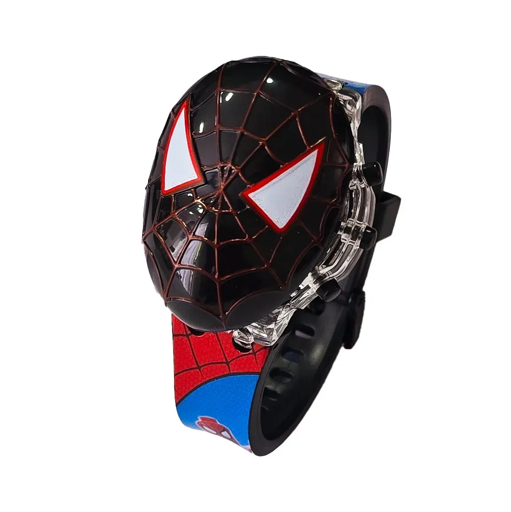 Reloj Niñas Digital Luces Sonido Infantil Venom Spiderman