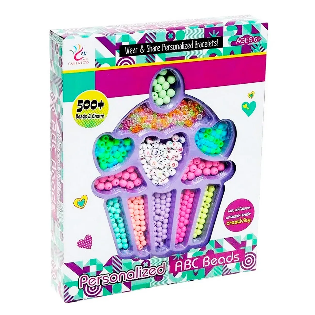 Set Kit Para Hacer Pulseras Niña Style Cookie Multicolor