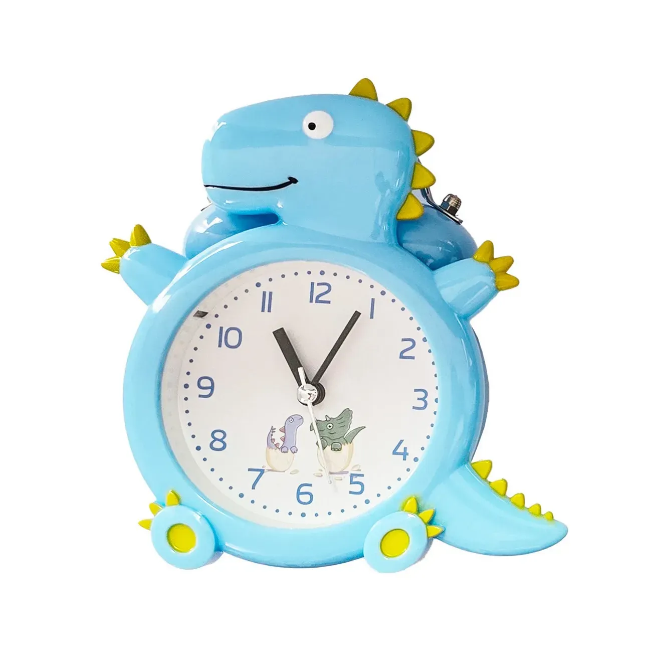 Reloj De Mesa Para Niñas (o) Dinosaurio Alarma + Bateria