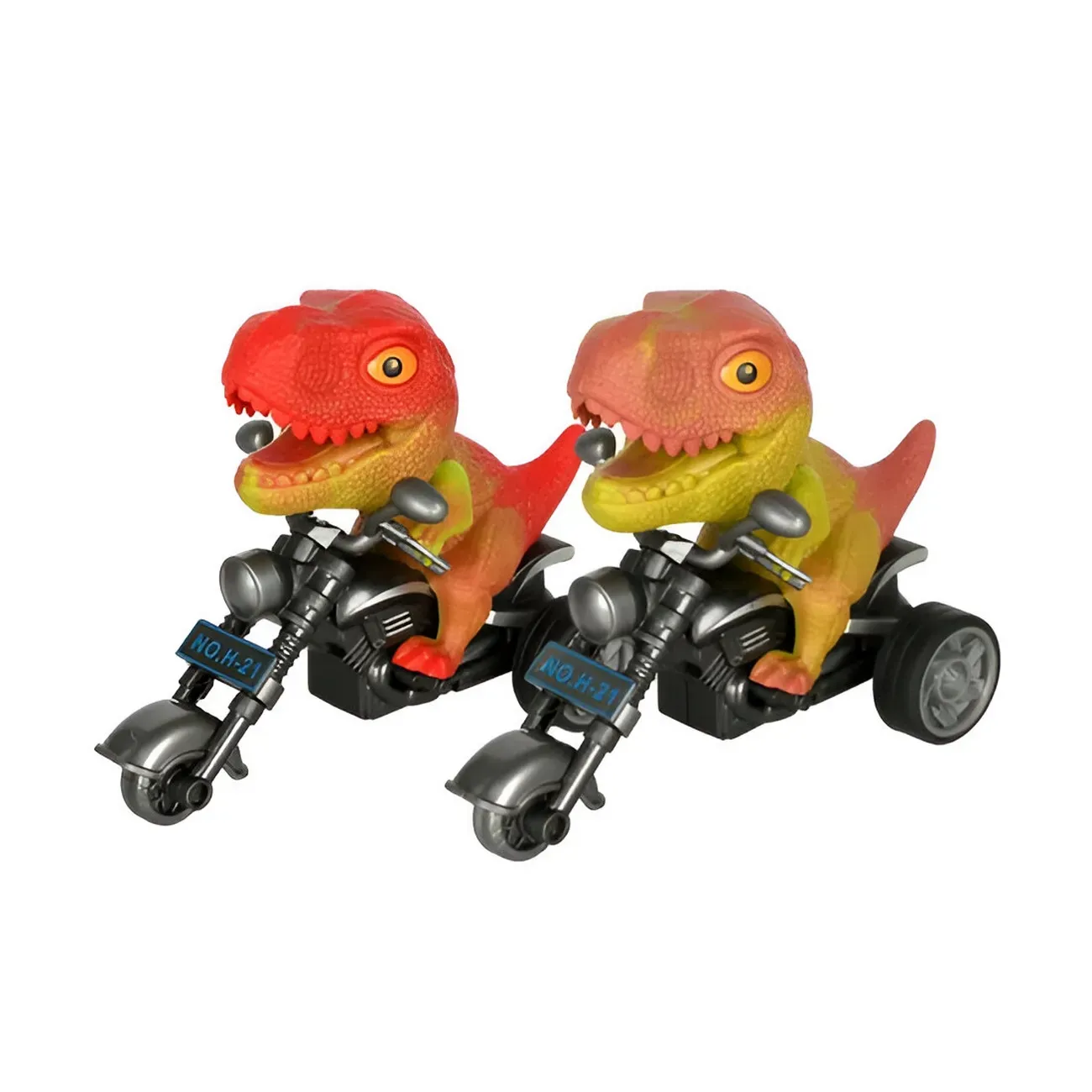 Motos Dinosaurios De Friccion Juguete Niños X 4 Unidades