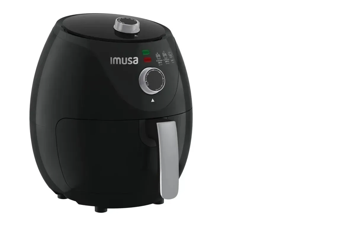 Freidora de aire IMUSA Esencial 3.2L Manual Negra