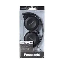 Audífonos de Diadema PANASONIC Alámbricos On Ear RPHF100 Negro