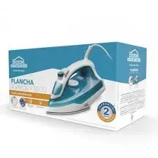 Plancha De Ropa A Vapor Home Elements Hepl-14206 Color Azul