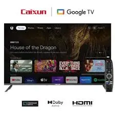 Televisor CAIXUN 50 Pulgadas LED Uhd4K Smart TV C50VAUG