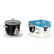 Olla Arrocera Home Elements 1.0 Litros Negra